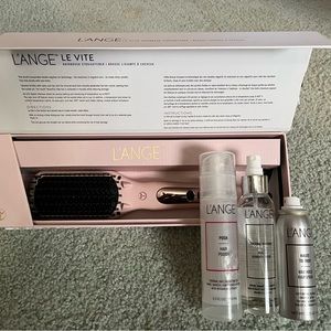L’ANGE Le Vite Hairbrush straighter with extras